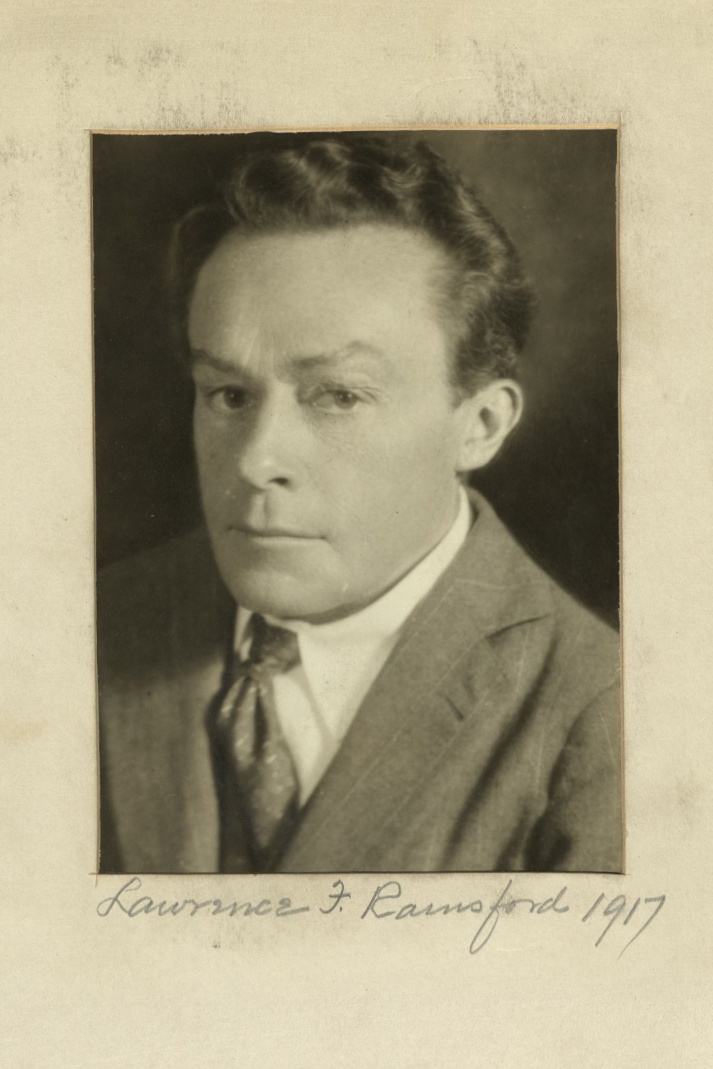 Member portrait of Laurence F. Rainsford
